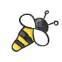 Une abeille -La Vracrie - Epicerie en vrac - Coopérative participative au Vully (FR)
